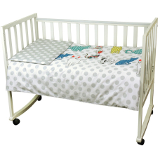 Комплект постільної білизни у дитяче ліжко 60х120 "Саt" сатин