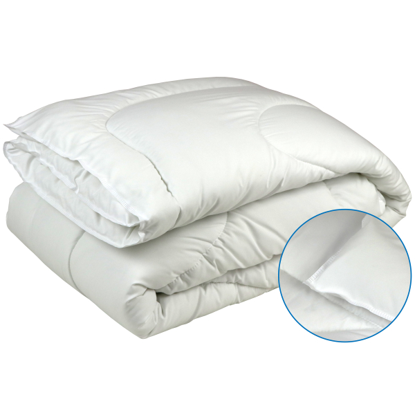 Одеяло Руно 155х210 силиконовое белое зимнее (317.52СЛУ_білий)
