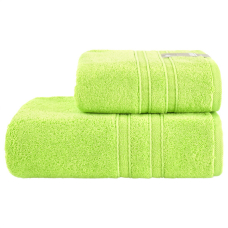 Махровое полотенце Ideia Aqua Fiber premium зеленое 50х90