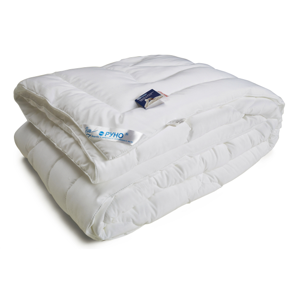 Одеяло Руно 140х205 с искуственного лебяжего пуха зимнее (321.52ЛПУ)