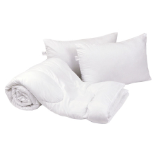 Одеяло Руно 200х220 + 2 подушки 50х70 силиконовые "Белый"