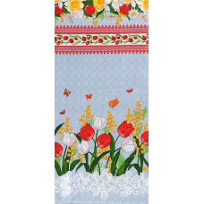 Рушник вафельний Руно 35х70 "Весняні квіти_1"
