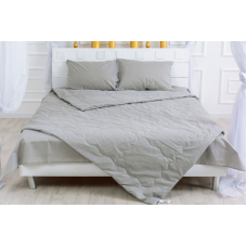 Одеяло MirSon 155x215 с эвкалиптовым волокном №2400 Light Gray