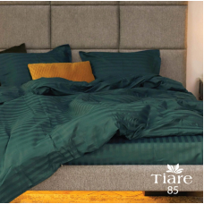Комплект постельного белья Tiare евро сатин страйп 85