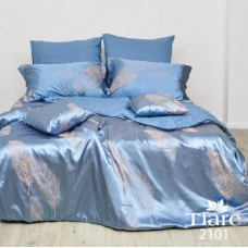 Комплект постельного белья Tiare eвро Сатин Жаккард 2101