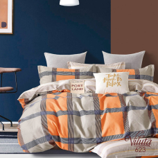Комплект постельного белья Viluta евро сатин 623