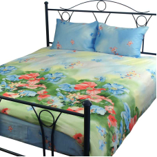 Комплект постельного белья двойной "Summer flowers" сатин