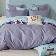 Комплект постельного белья Viluta евро сатин 680