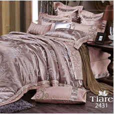 Комплект постельного белья Tiare семейный Сатин Жакард 2431