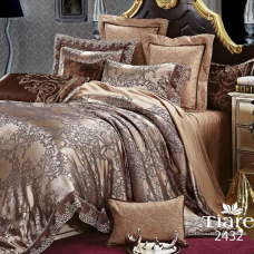 Комплект постельного белья Tiare семейный Сатин Жакард 2432