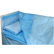 Набір у дитяче ліжко розмір 60х120 "Карапузик" Блакитний