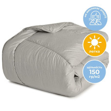Одеяло Ideia 140х210 NORDIC COMFORT летнее серая