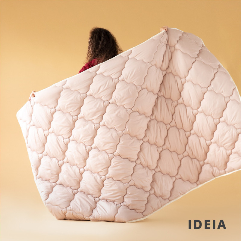 Одеяло Ideia 175х210 WOOLLY зимнее (8-34175)
