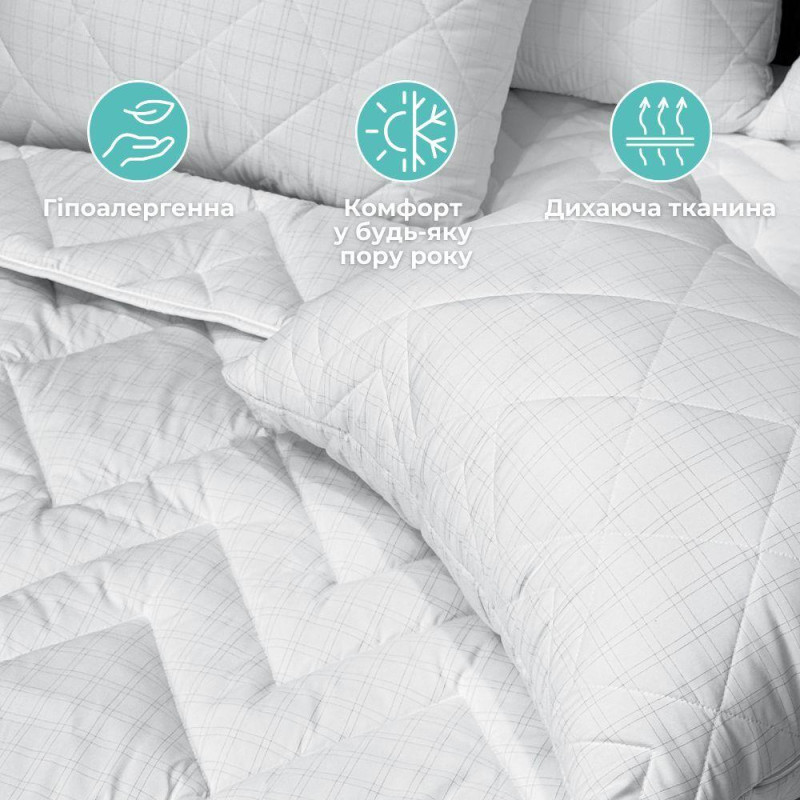 Одеяло Ideia 175х210 Antistatic Sleep всесезонное (8-36058)