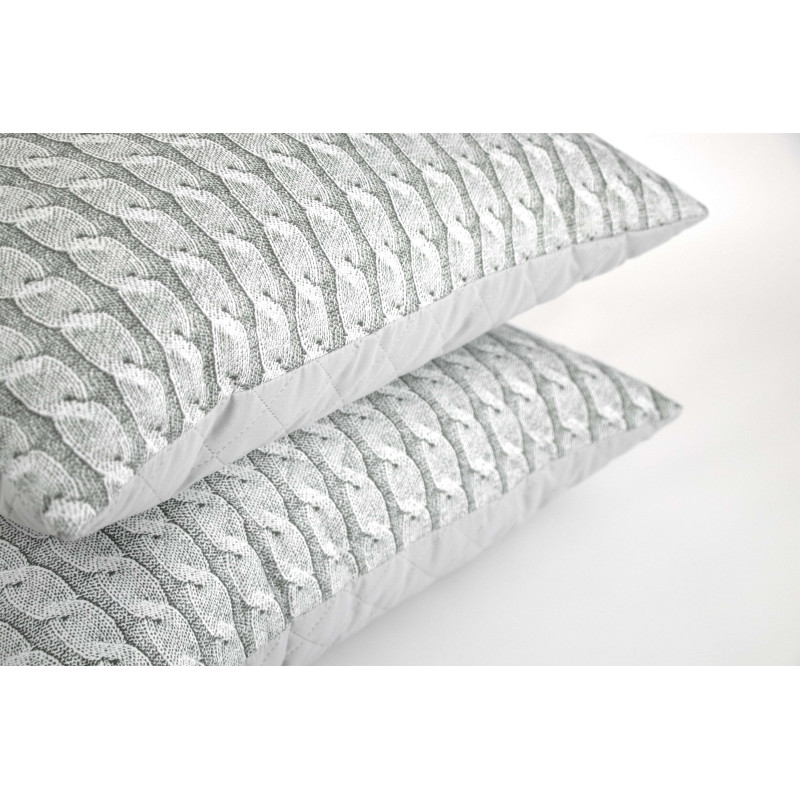 Подушка Руно 50х70 силиконовая Grey Braid (Р310.52_Grey Braid)