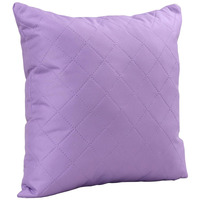 Подушка Руно 40х40 декоративна "Бузковий ромб"