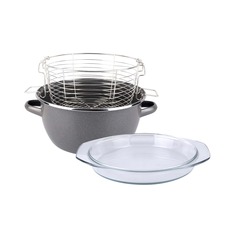 Фритюрниця VITRINOR K2 з кришкою 24 см 5.2 л