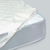 Наматрасник стёганый с бортами Viluta 90х200х25 ранфорс