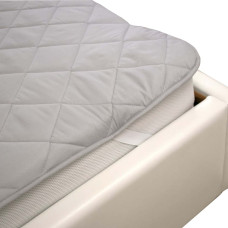 Наматрасник Руно 180х200 силиконовый на резинке Grey White