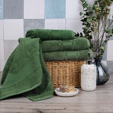 Полотенце махровое ROYAL 40х70 зеленое