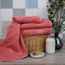 Полотенце махровое ROYAL 40х70 кораловое