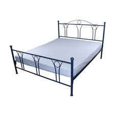 Простирадло Руно 175х215 "Блакитна смужка"  бязь