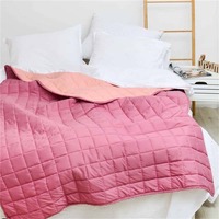 Покрывало стёганое двухстороннее Viluta Дуэт 210х220 Кораловая роза