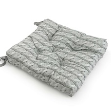 Чехол на табурет Руно 38х38 Grey Braid