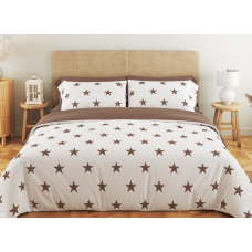 Комплект постельного белья ТЕП "Soft dreams" Morning Star Cappuccino двойной