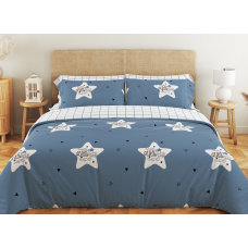 Комплект постельного белья ТЕП "Soft dreams" Twinkle Stars евро