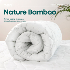Одеяло ТЕП 150х210 природа  "MEMBRANA PRINT" bamboo sammer line