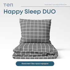 Комплект постельного белья ТЕП "Happy Sleep Duo" Check, 70x70 евро